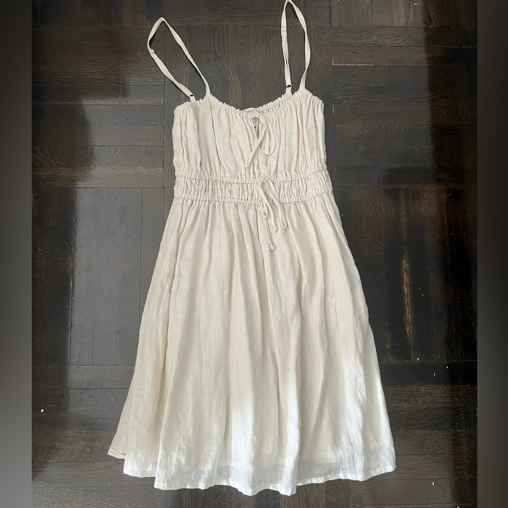 White faithfull the brand dress